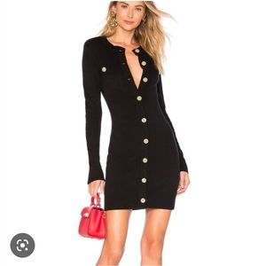 L’academie sweater button dress size small